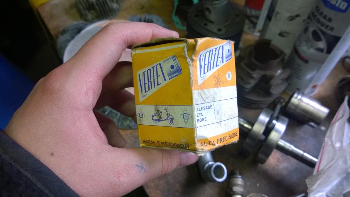 Puch MS50 3 gear - Vertex stempel billede 18