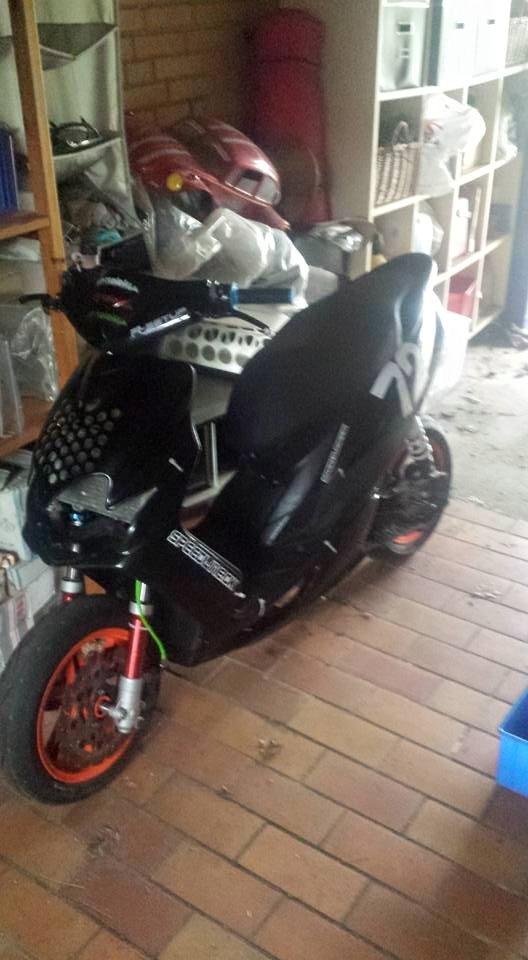 Yamaha Jog RR EVO3 Baneged billede 4