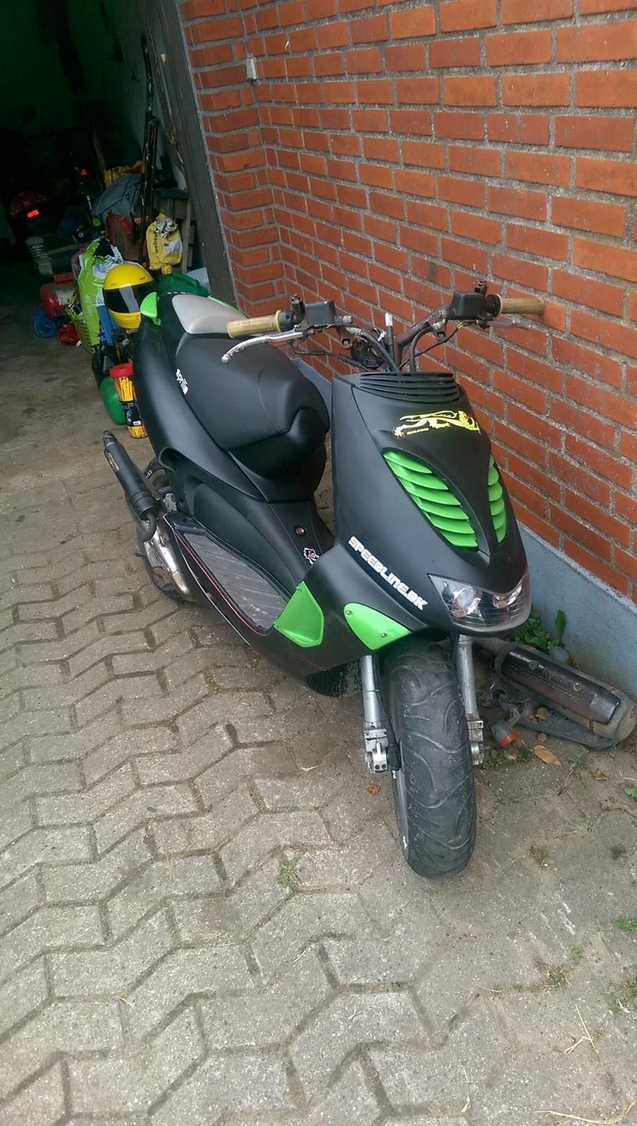 Aprilia Sr50 TheGreenDemon billede 3