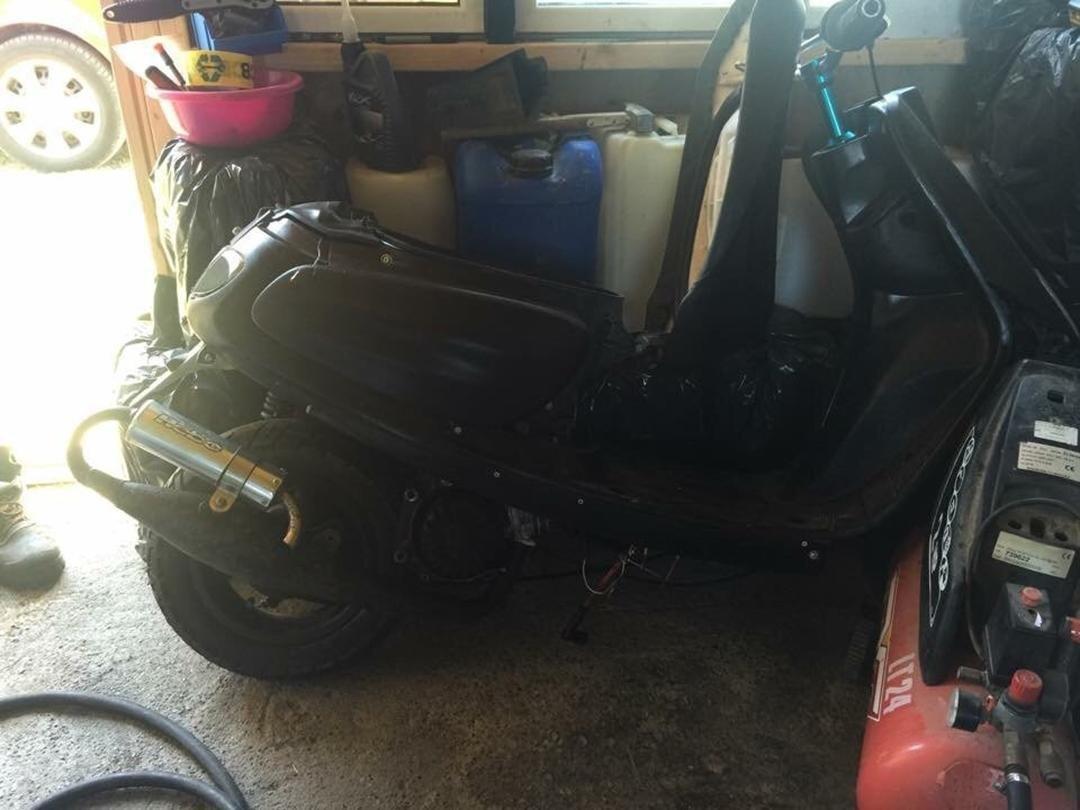 Yamaha Jog Space "Solgt" billede 9