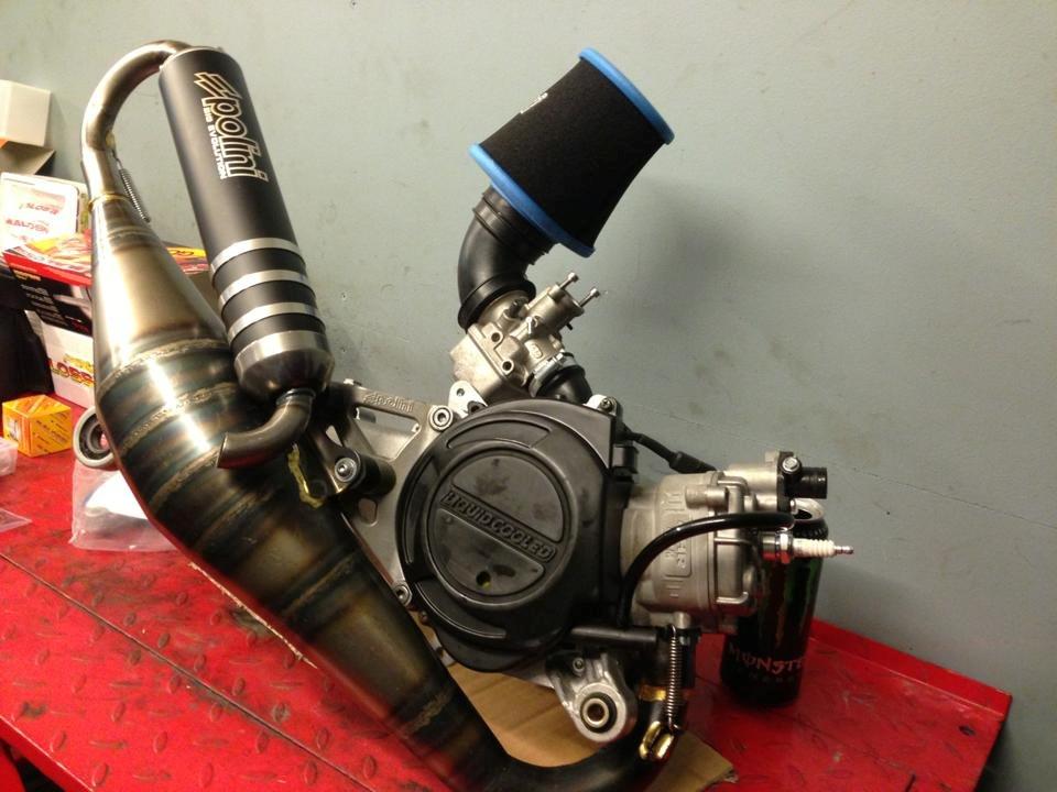 Gilera Runner LC DD TS GT - Komplet ny motor samling :) billede 21