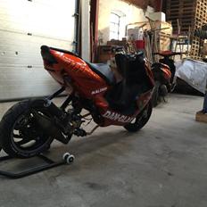Yamaha aerox 86ccm efter ombygning til sprint 