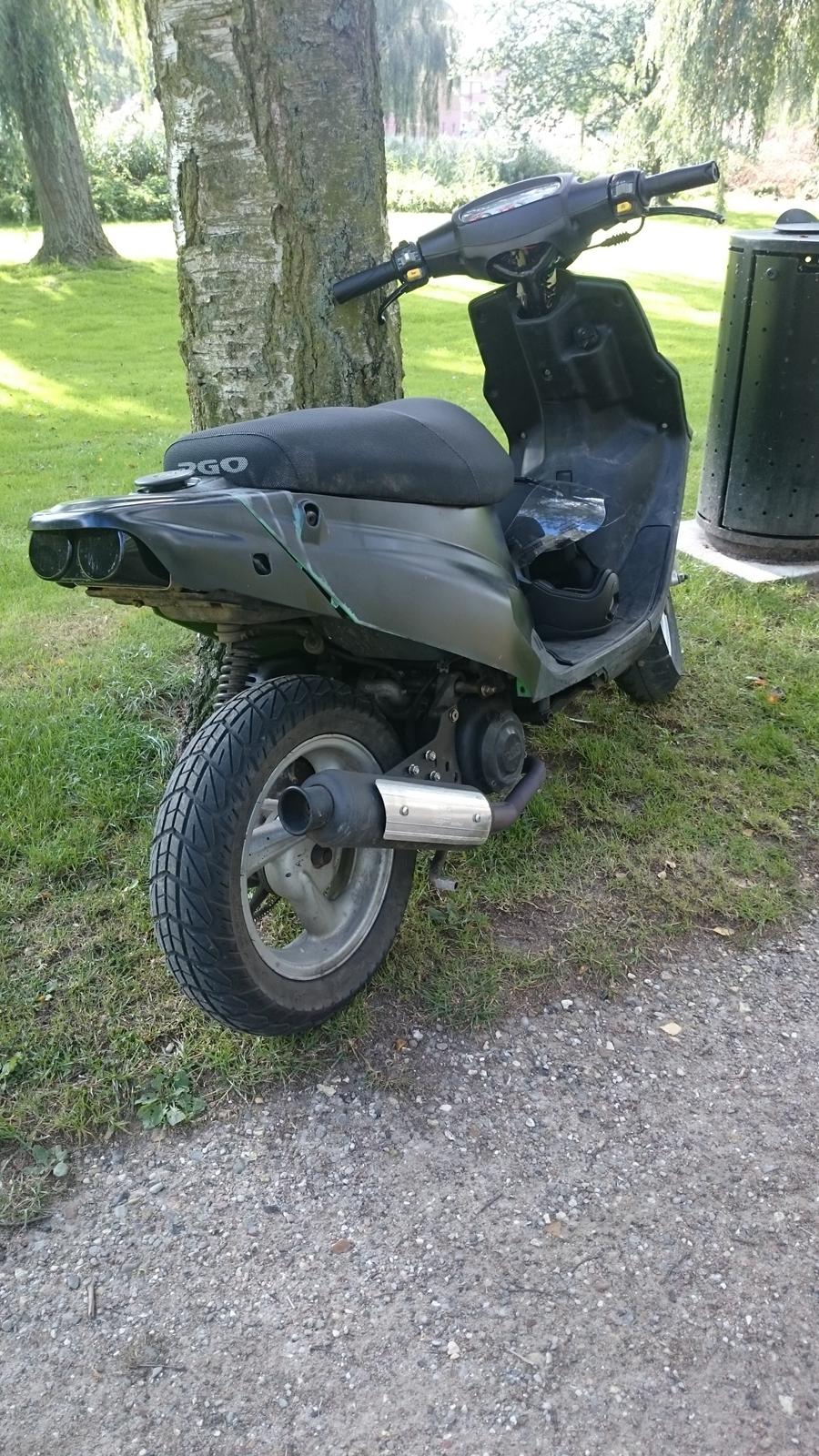 PGO Hot 50 #solgt# sænket styr og forgaffel  billede 5