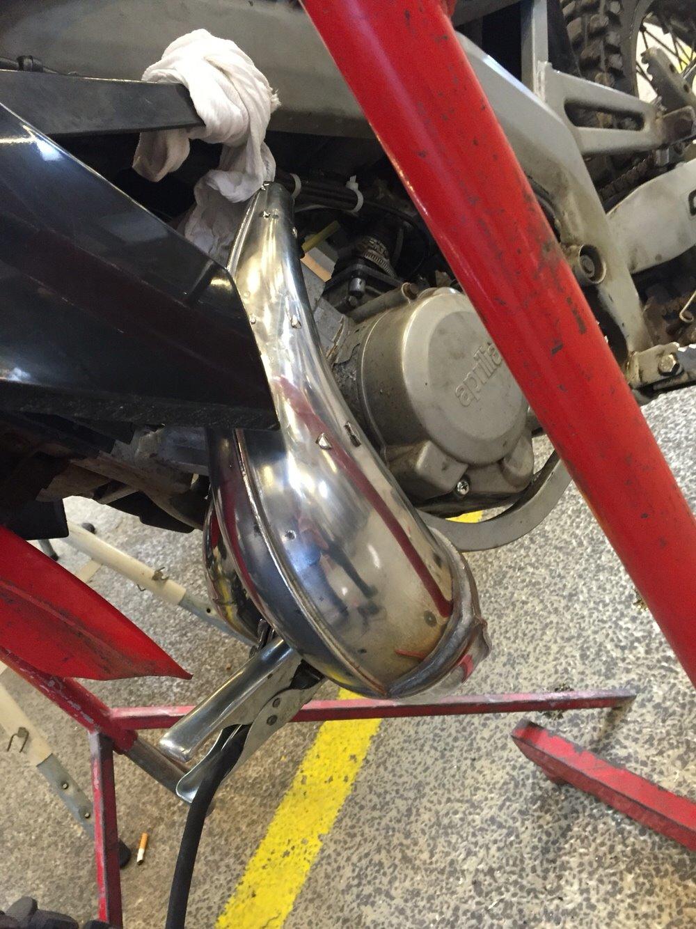 Aprilia RX 50 - Under ombygning billede 8