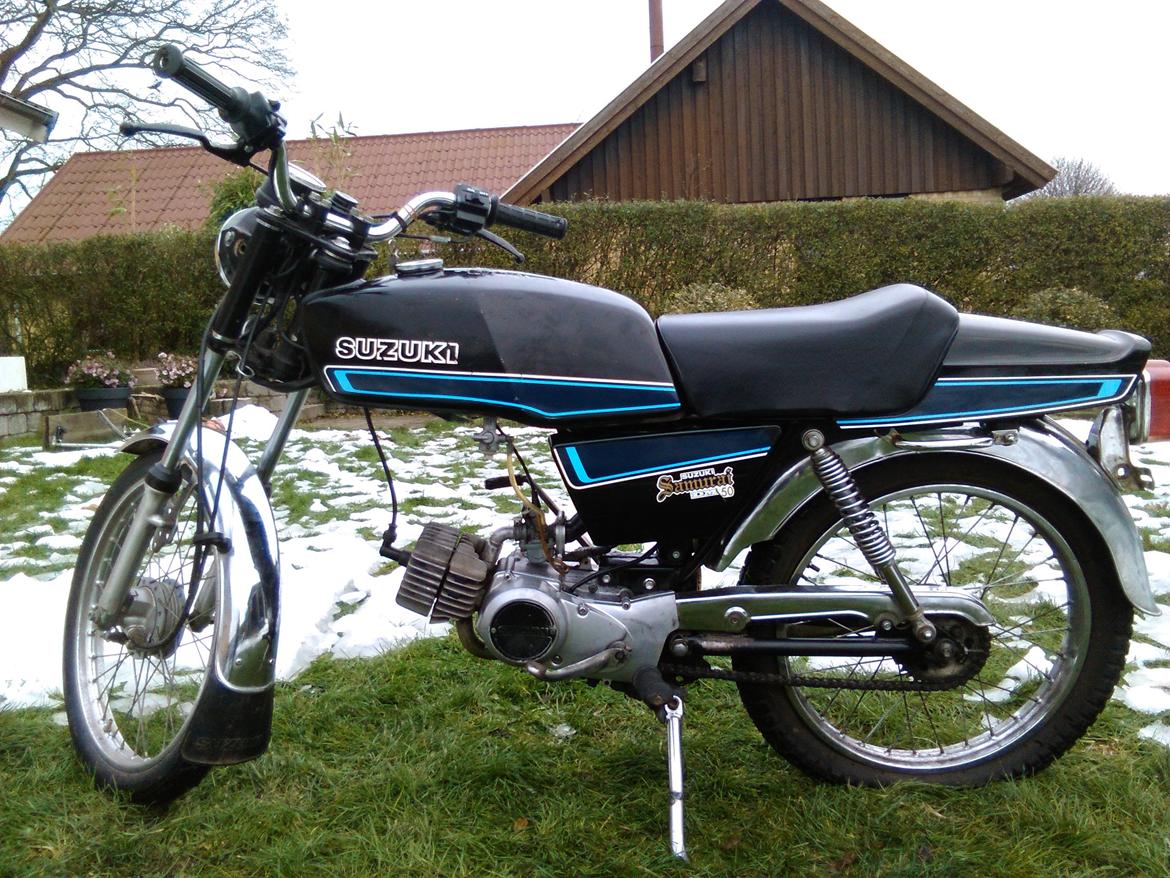 Suzuki Samurai Dm50. - Da jeg lige havde hentet den. billede 8