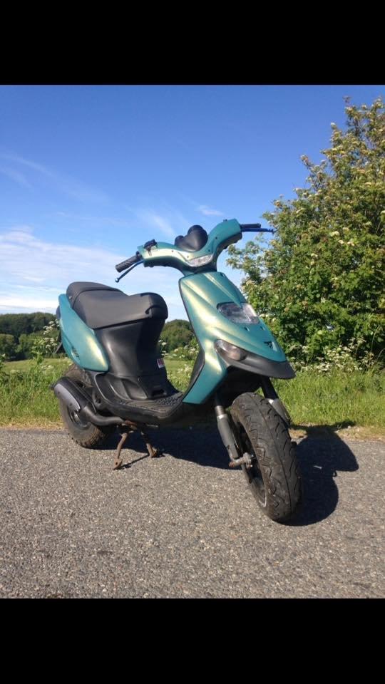 Gilera Stalker 2011 - Billeder af den inden tuning, og nye skjolde billede 7