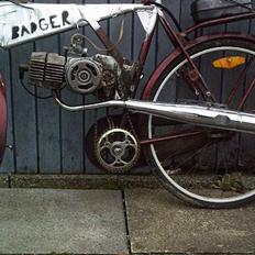 Puch hjemmefusket badger