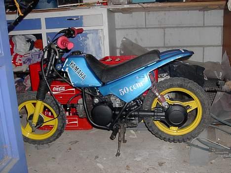 Yamaha Pw 50 - Sådan så den ud da jeg fik den. billede 13