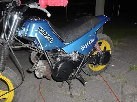 Yamaha Pw 50 - Også lige et gammelt billede. Dengang manglede den også en forskærm. billede 15