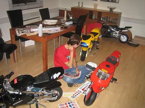 MiniBike PocketBike [Solgt] - Vi blev jo nød til at have en hver :-) billede 7