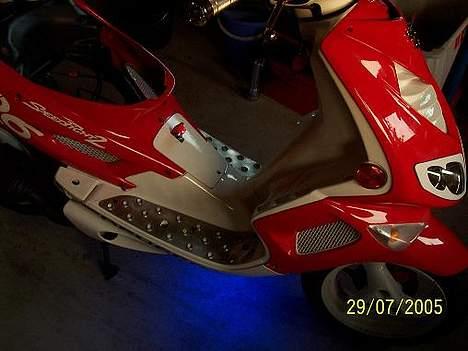 Peugeot Speedfight 2(TOTALSKADET) - Da jeg havde sat Neon på! billede 2