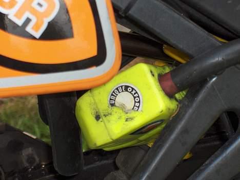 Gilera RCR Cross (solgt) - Lås med alarm billede 6