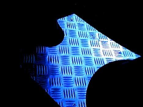 Piaggio zip Smadret (SOLGT) - alu fodplade billede 2