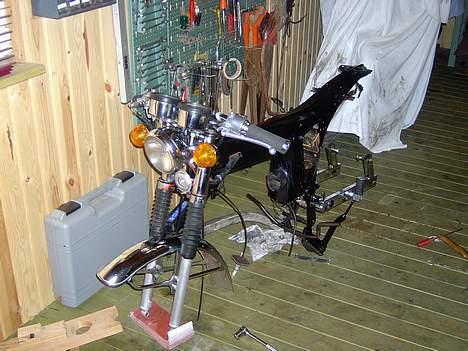 Yamaha fs-1 4 gear SOLGT - om vinteren (04) hvor den blev skilt helt ad. billede 8