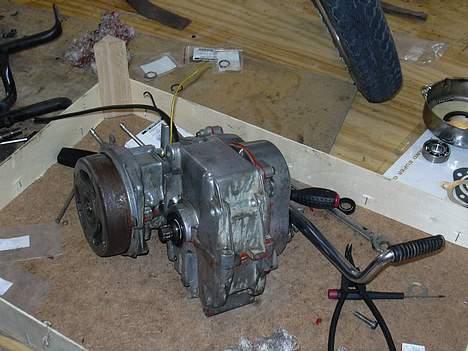 Puch Maxi KL - Min motor. Ikke så pænt men den fungere. billede 12