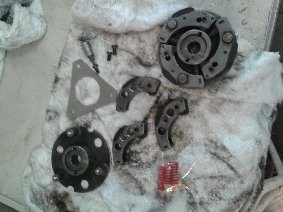 Puch 74cc Maxi / bws - optimering af std. kobling skilt ad billede 14