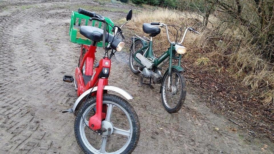 Puch Maxi K  - Puch'en og min vens Ciao :) billede 10