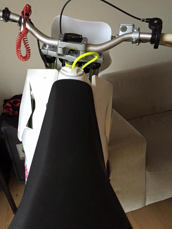 Aprilia supermotard byted til kawawasaki kx 250cc 1990 billede 14