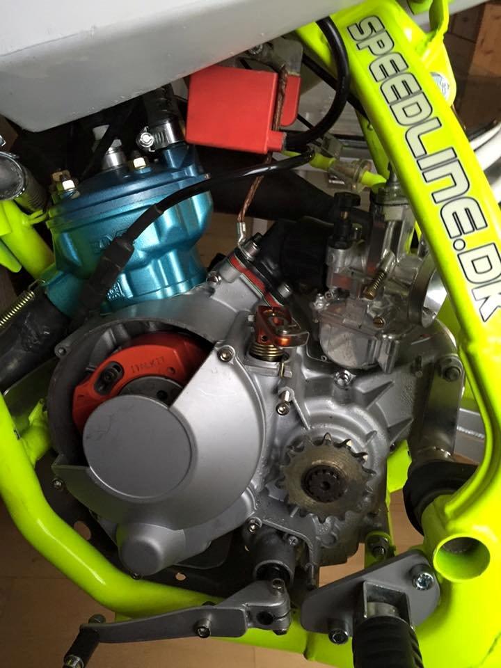 Aprilia supermotard byted til kawawasaki kx 250cc 1990 billede 5