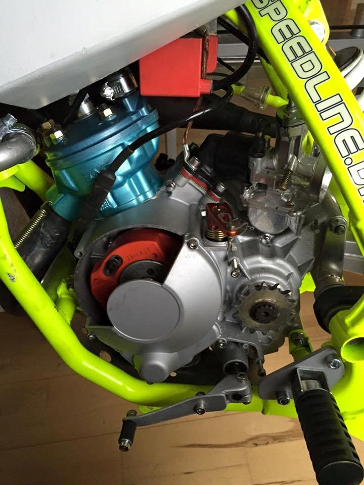 Aprilia supermotard byted til kawawasaki kx 250cc 1990 billede 7