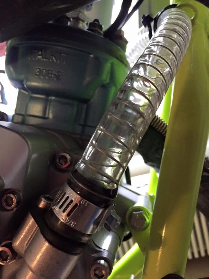 Aprilia supermotard byted til kawawasaki kx 250cc 1990 billede 8