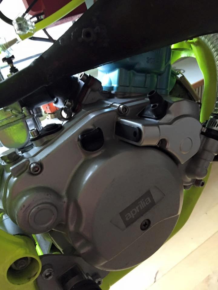 Aprilia supermotard byted til kawawasaki kx 250cc 1990 billede 4