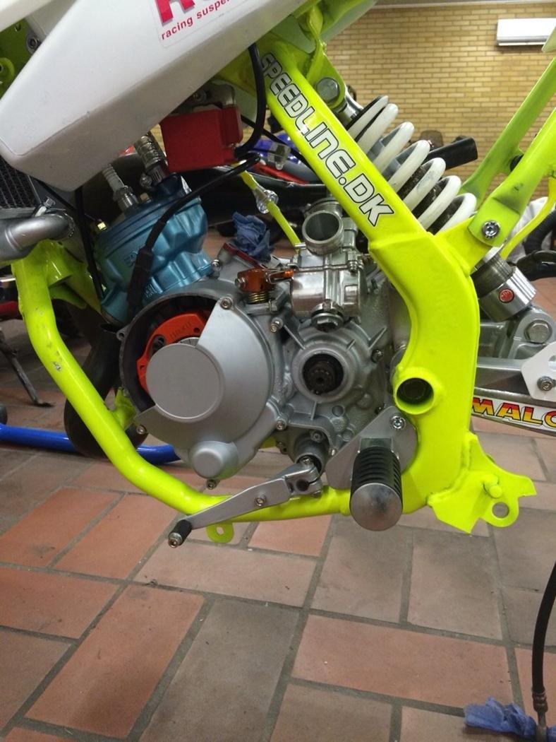 Aprilia supermotard byted til kawawasaki kx 250cc 1990 billede 10