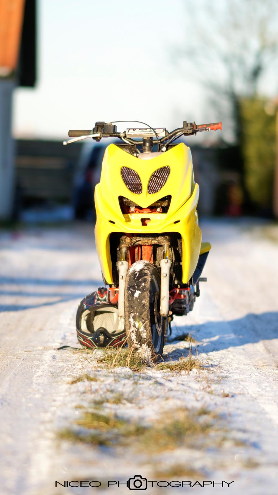 Yamaha Aerox Athena Evo LC - "Solgt" billede 4