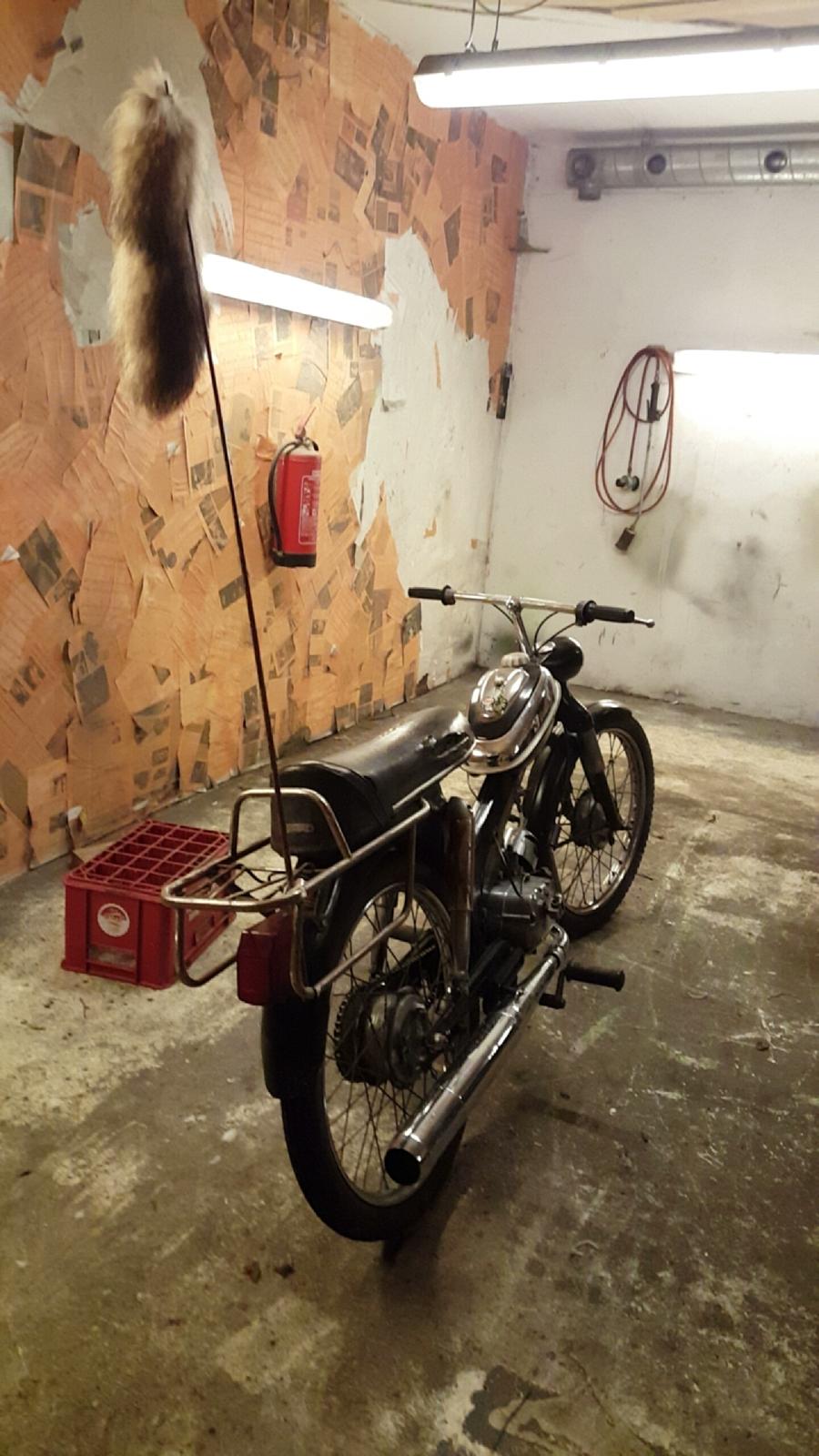 Puch Ms 50' "vilddyret"  - rævehalen giver de sidste 20' på toppen ;) billede 1