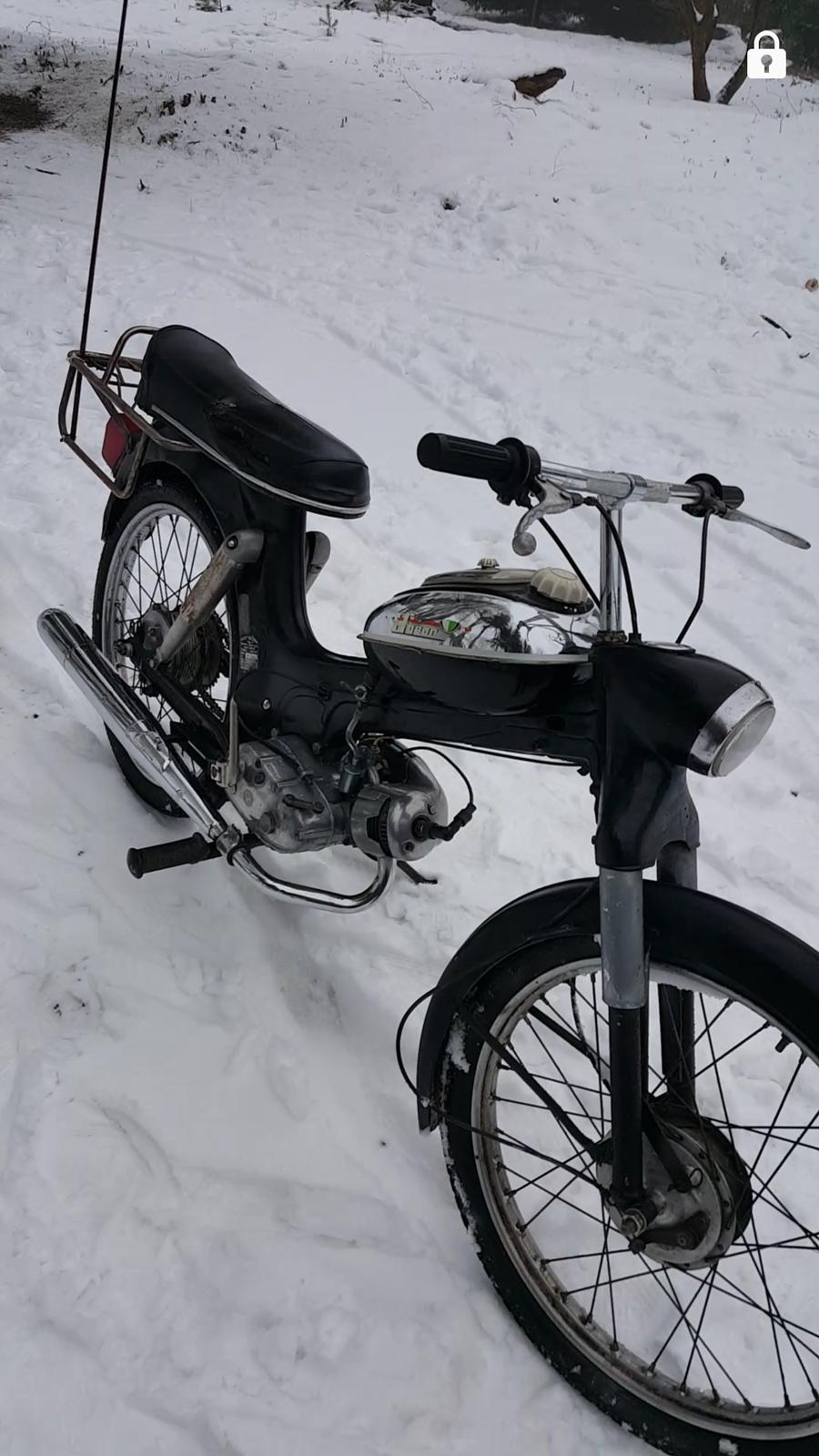 Puch Ms 50' "vilddyret"  - Snevejr billede 7
