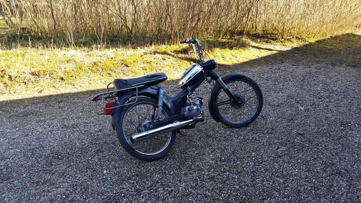 Puch Ms 50' "vilddyret"  - sommer eller sådan noget, solen skinner ivertfald ;) billede 12