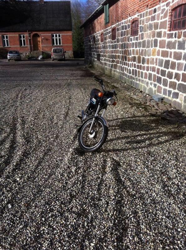 Suzuki dm50 samurai tidl knallert - efter den er blevet vasket og pudset billede 3