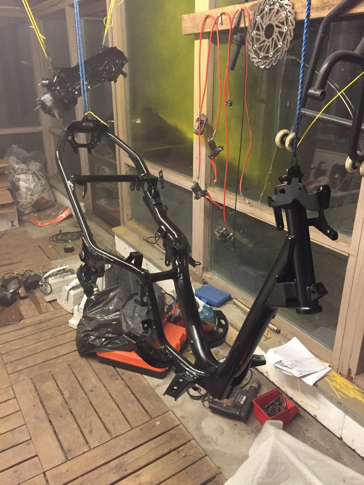 Yamaha JOG R TEAMSPEED **PROJEKT 90% FÆRDIGT** billede 6