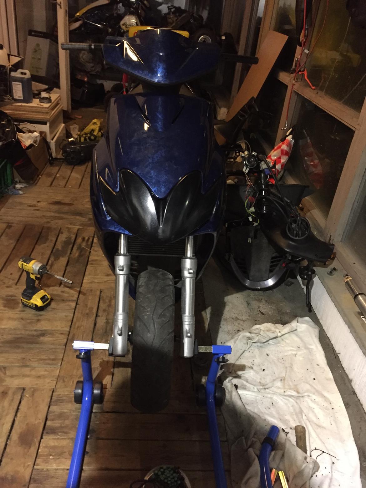 Yamaha JOG R TEAMSPEED **PROJEKT 90% FÆRDIGT** billede 19