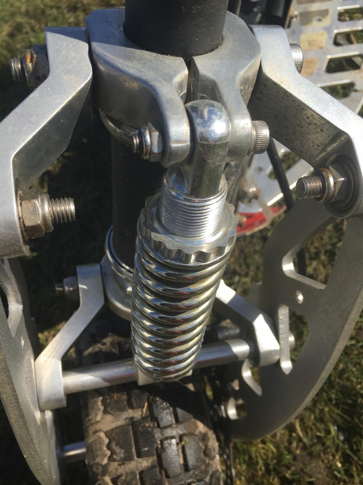 MiniBike Megaleg Benzin Løbehjul billede 8