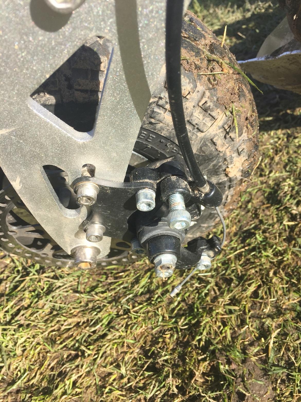 MiniBike Megaleg Benzin Løbehjul billede 10