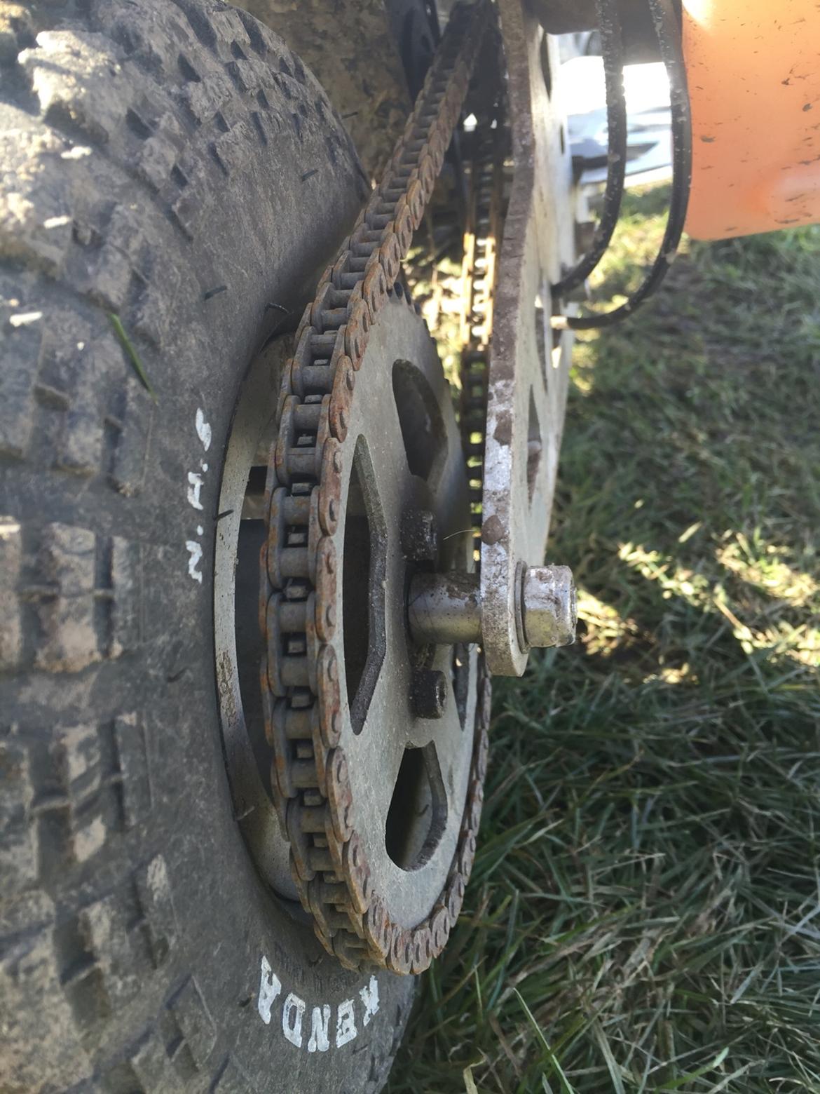 MiniBike Megaleg Benzin Løbehjul billede 11