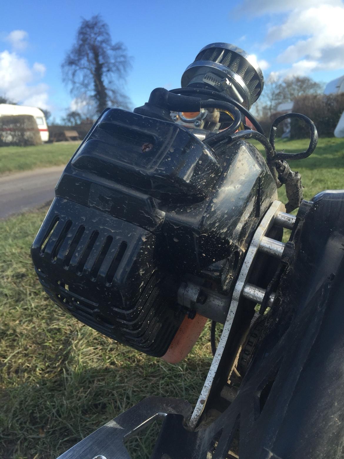 MiniBike Megaleg Benzin Løbehjul billede 15