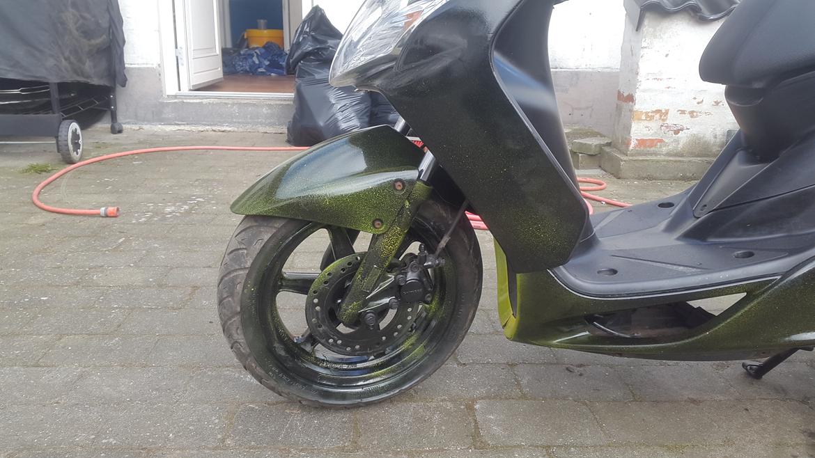 Yamaha  Yamaha jog r solgt 5500 kr. billede 4