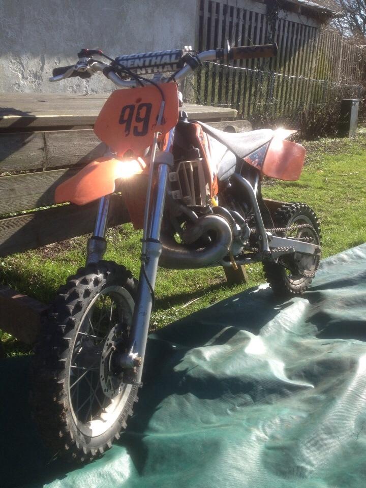 KTM 50sx SOLGT billede 4