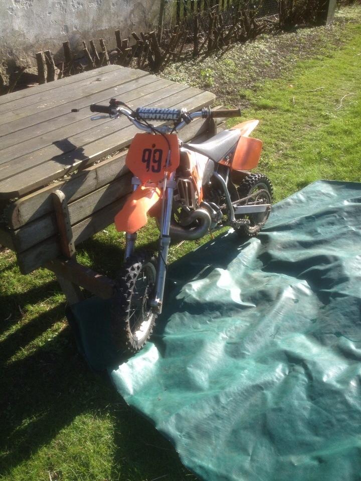 KTM 50sx SOLGT billede 2