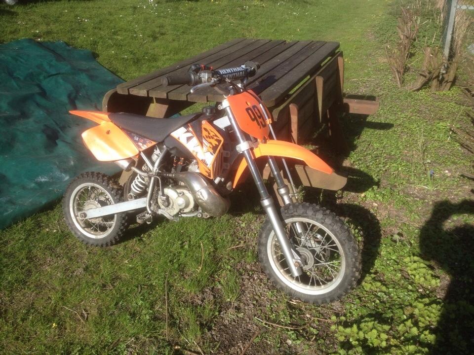 KTM 50sx SOLGT billede 5
