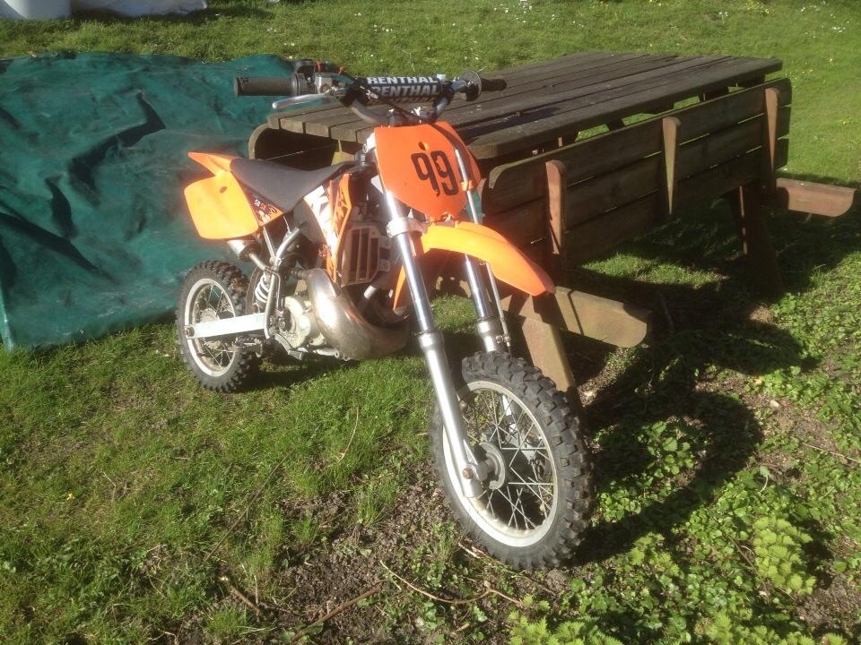 KTM 50sx SOLGT billede 6