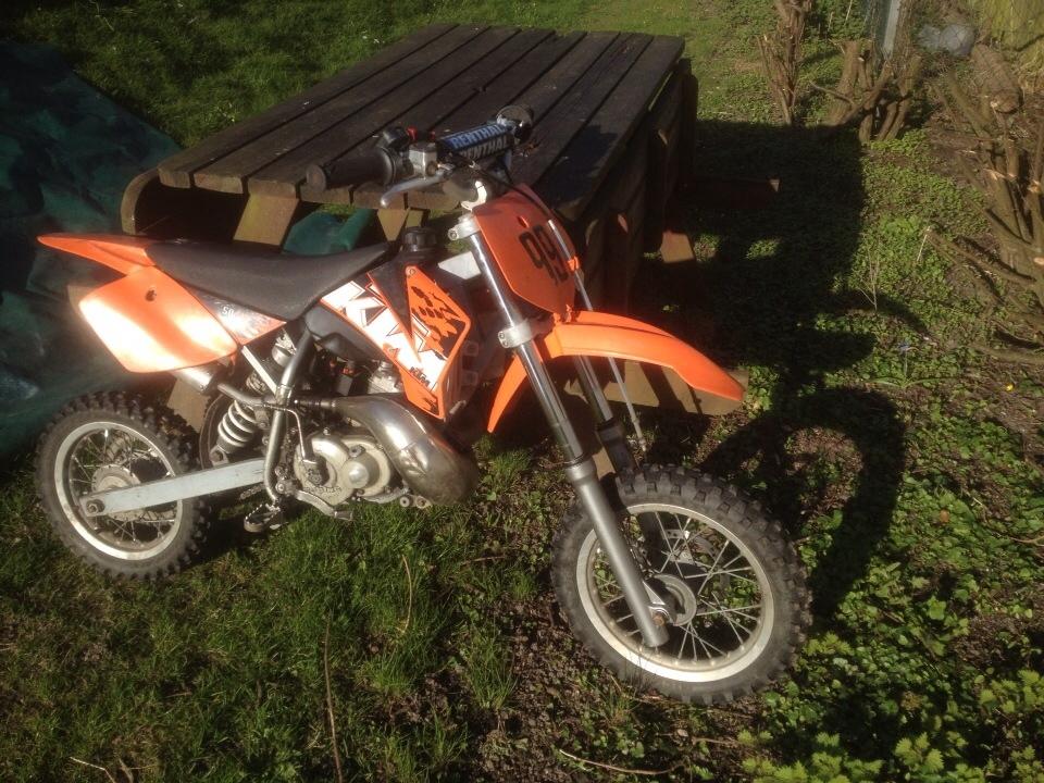 KTM 50sx SOLGT billede 7
