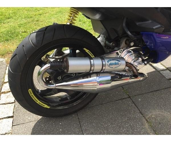 Yamaha aerox special edition ( Valtino Rossi ) kørt 650km billede 2