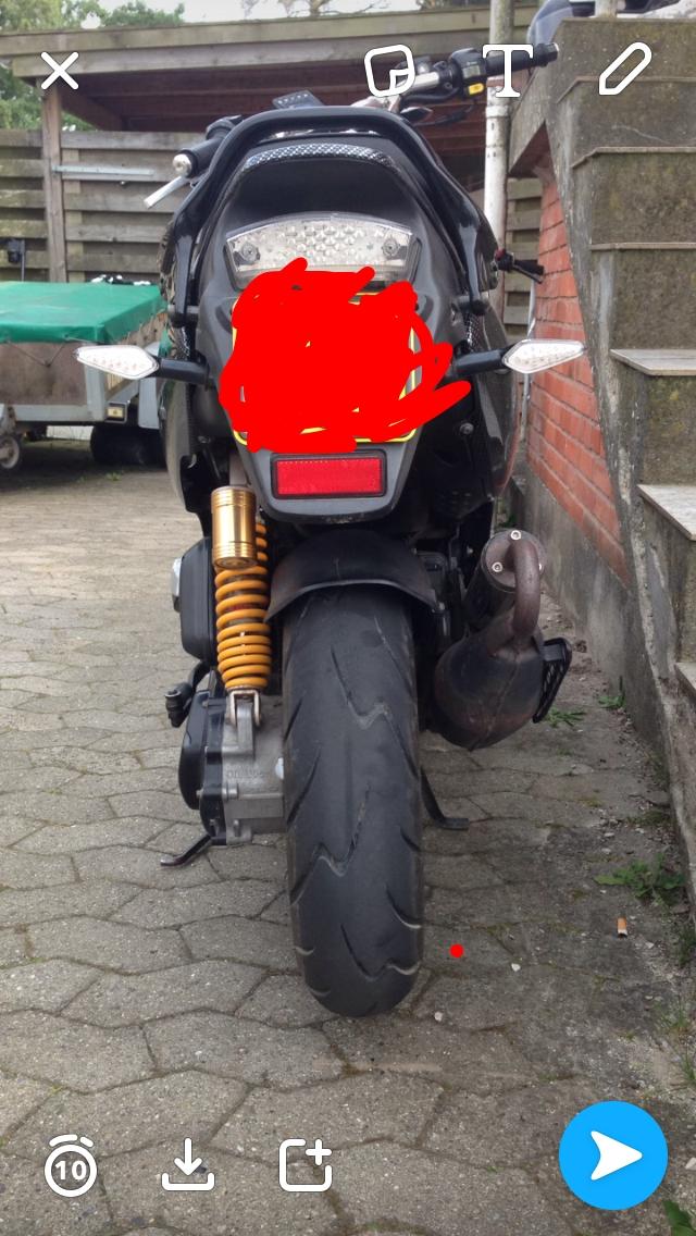 PGO Pmx Naked ( SOLGT ) billede 5