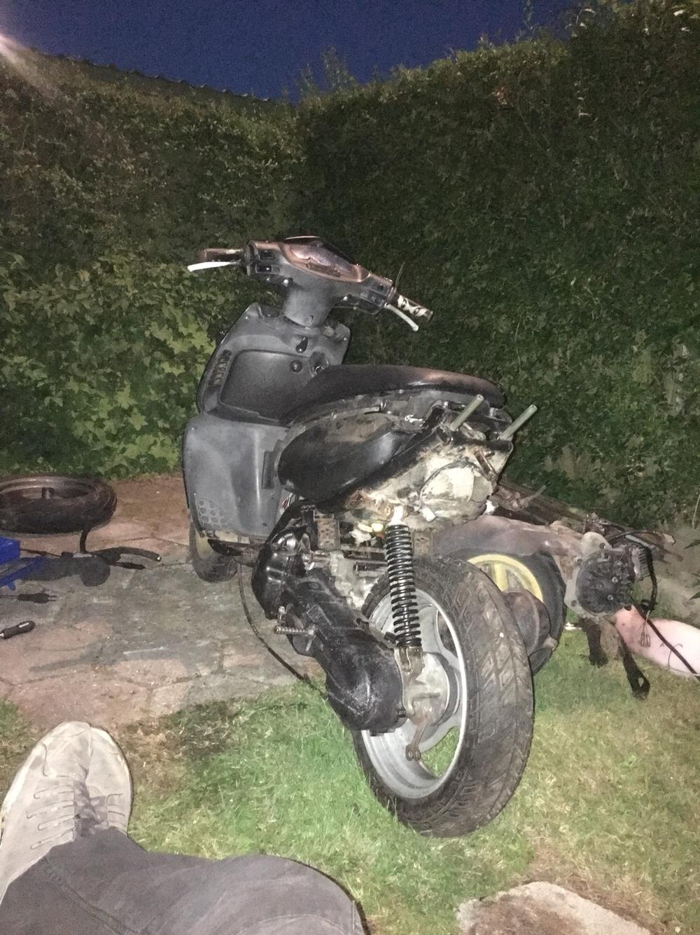 Aprilia Sonic Black edition 100cc billede 3