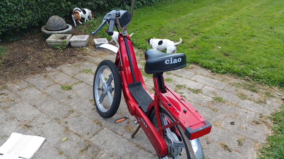 Vespa Ciao SOLGT. - Der er desværre smidt et T-Hansen sæde på, men jeg er på udkig efter et originalt. Giv lyd hvis I har et.  billede 4