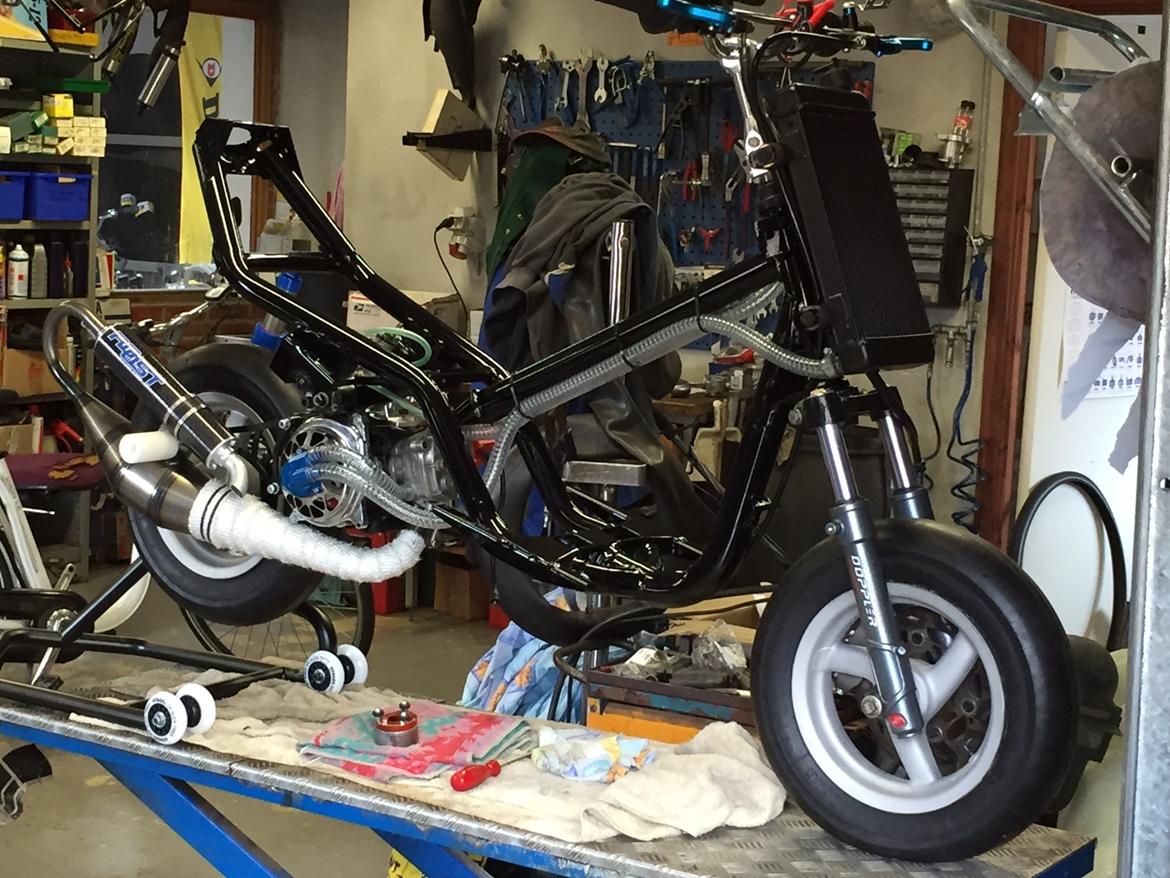 Aprilia Sonic TS LC  opbygning! billede 9