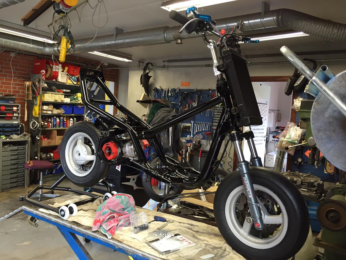 Aprilia Sonic TS LC  opbygning! billede 8